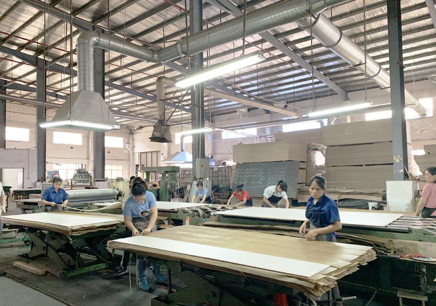 Dongguan Lingfeng Wood Industry Co., Ltd. производственная линия производителя