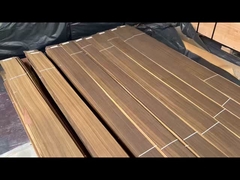 Дымный дубовый фанера четверть резки